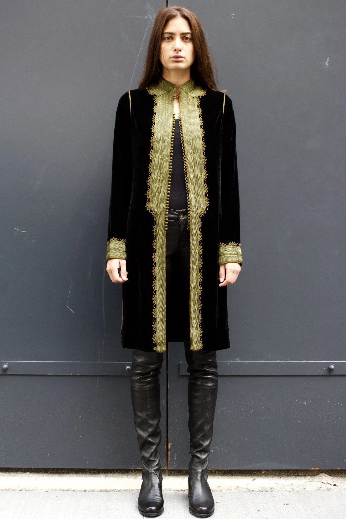 Casablanca Velvet Coat