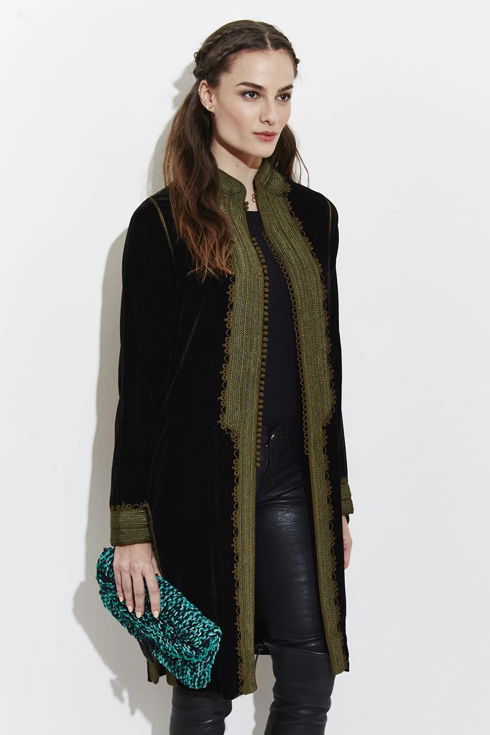 Casablanca Velvet Coat