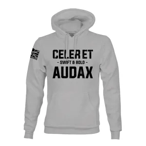 CELER ET AUDAX (RIFLES) HOODIE