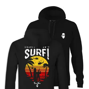 CHARLIE DON'T SURF BLK HOODIE