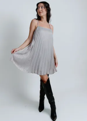 Charlie Pleated Mini Dress