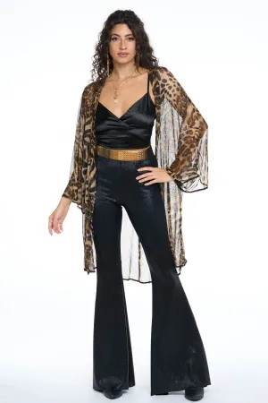 Cheetah Mesh Zen Funk Unisex Kimono