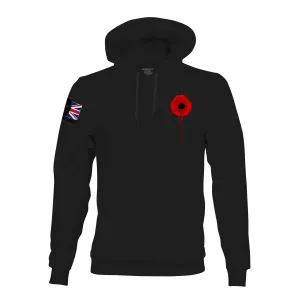 CHEST WOUND BLK HOODIE