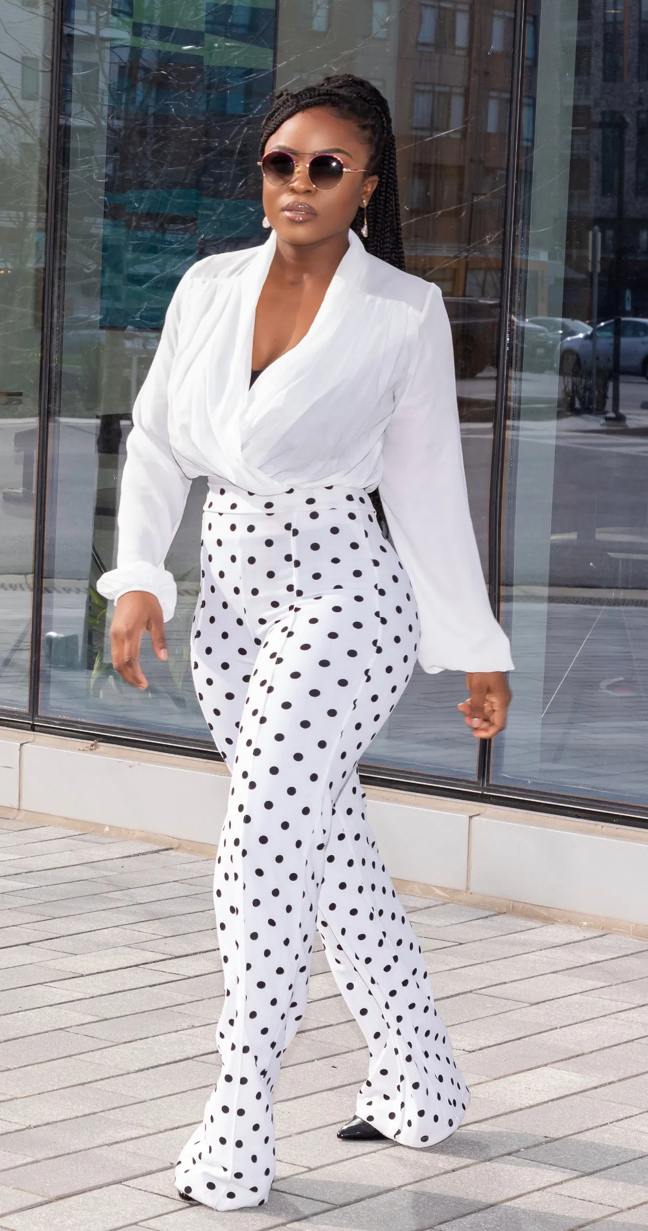 CHIFFON BODYSUIT