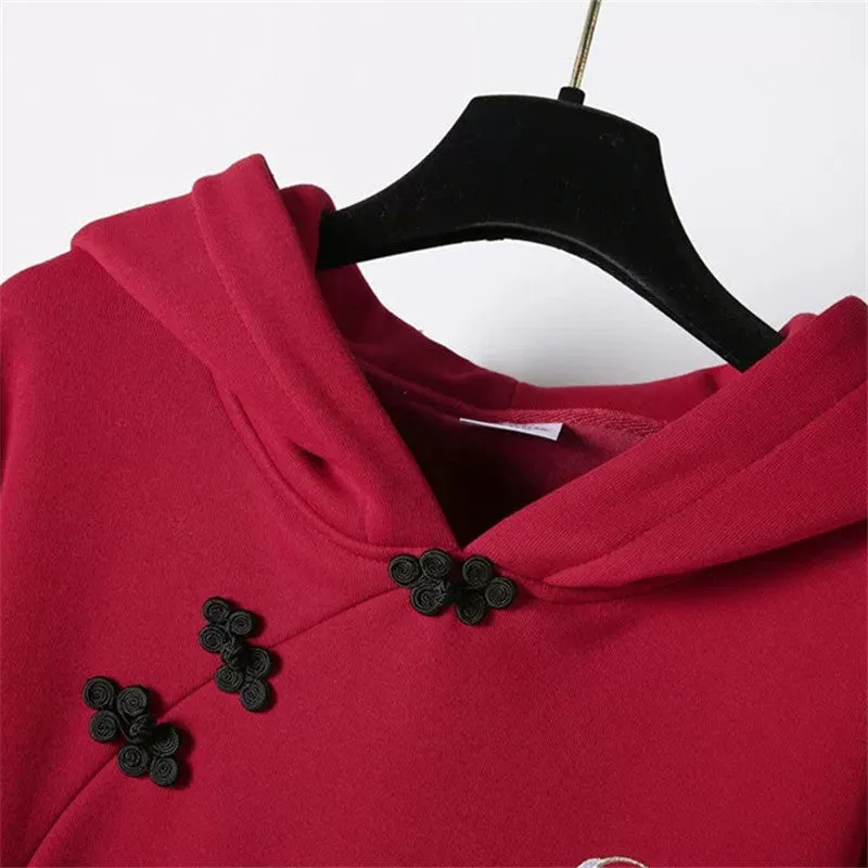 CHINESE STYLE CHEONGSAM HOODIE UB3290