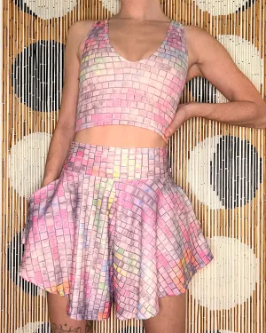 Choose A Design: Flare Shorts Outfit [2 Piece Set] (Custom Handmade Order)