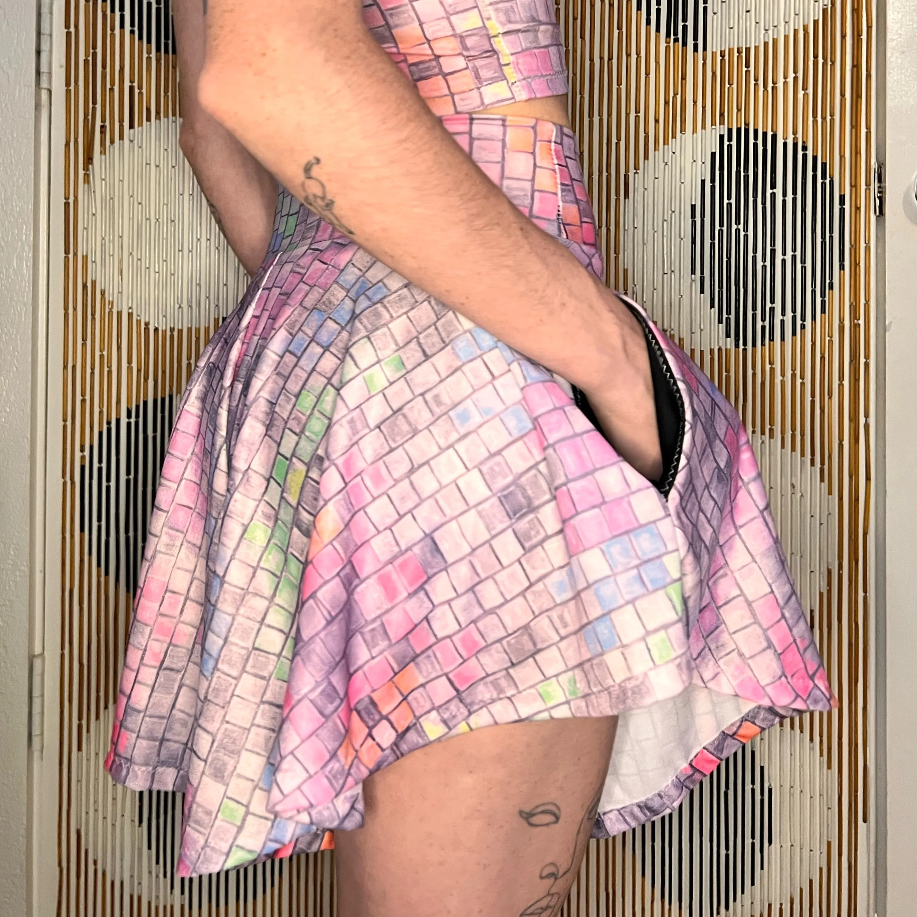 Choose A Design: Flare Shorts Outfit [2 Piece Set] (Custom Handmade Order)