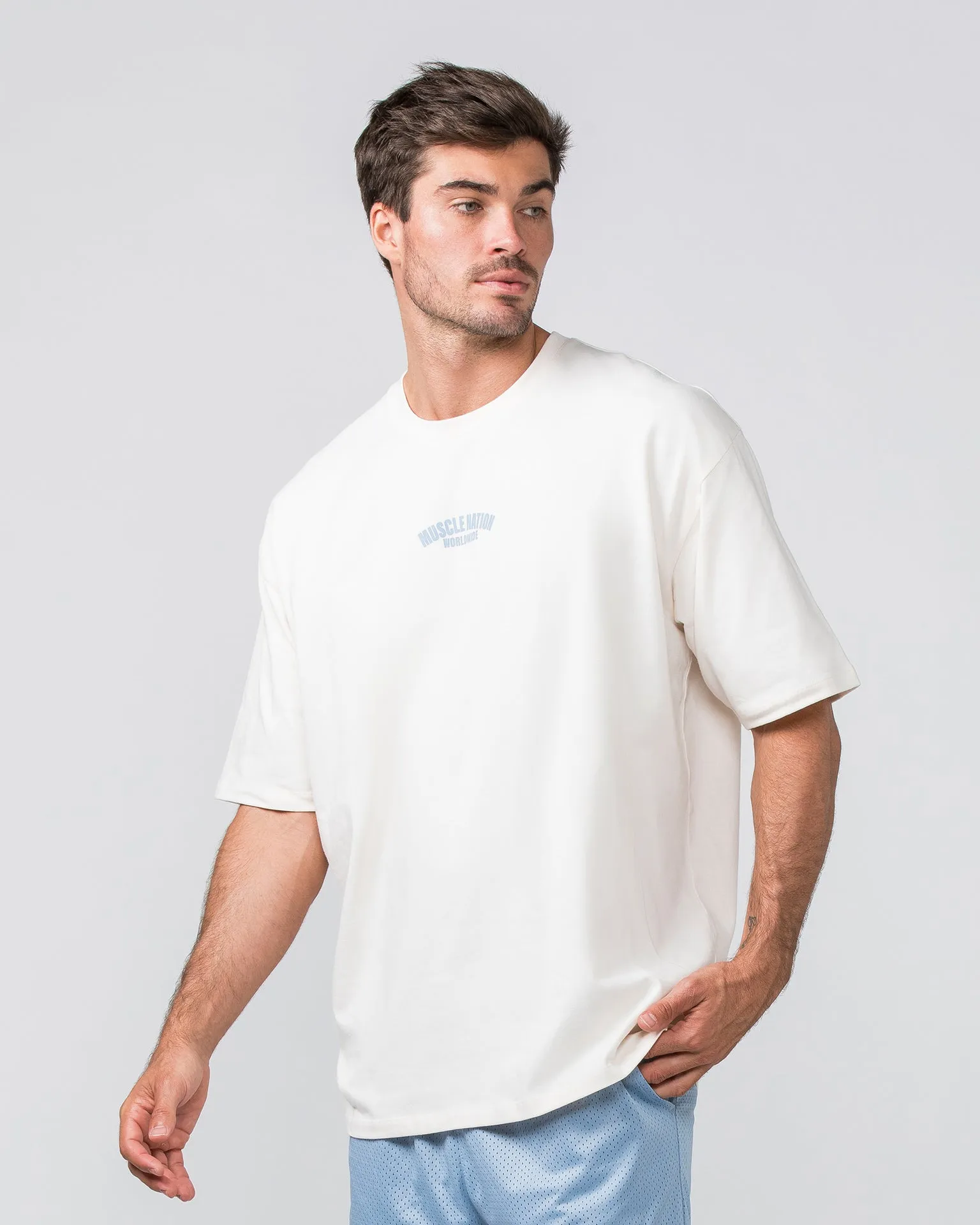 Classic Oversized Tee - Travertine