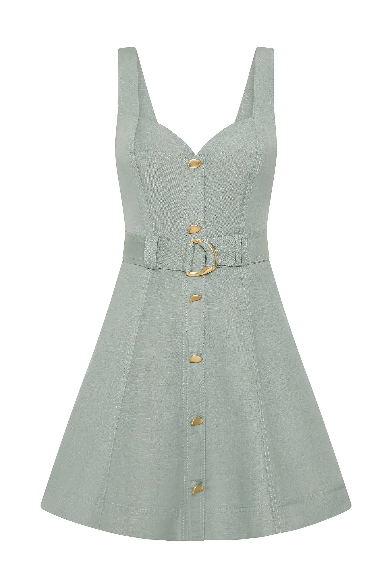 Clay Belted Mini Dress