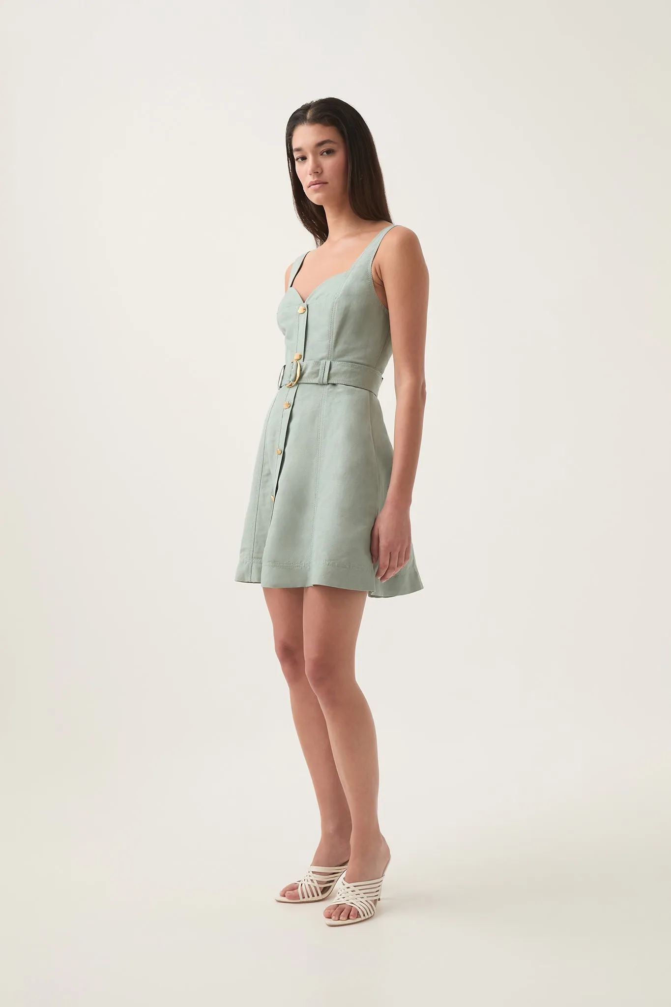 Clay Belted Mini Dress