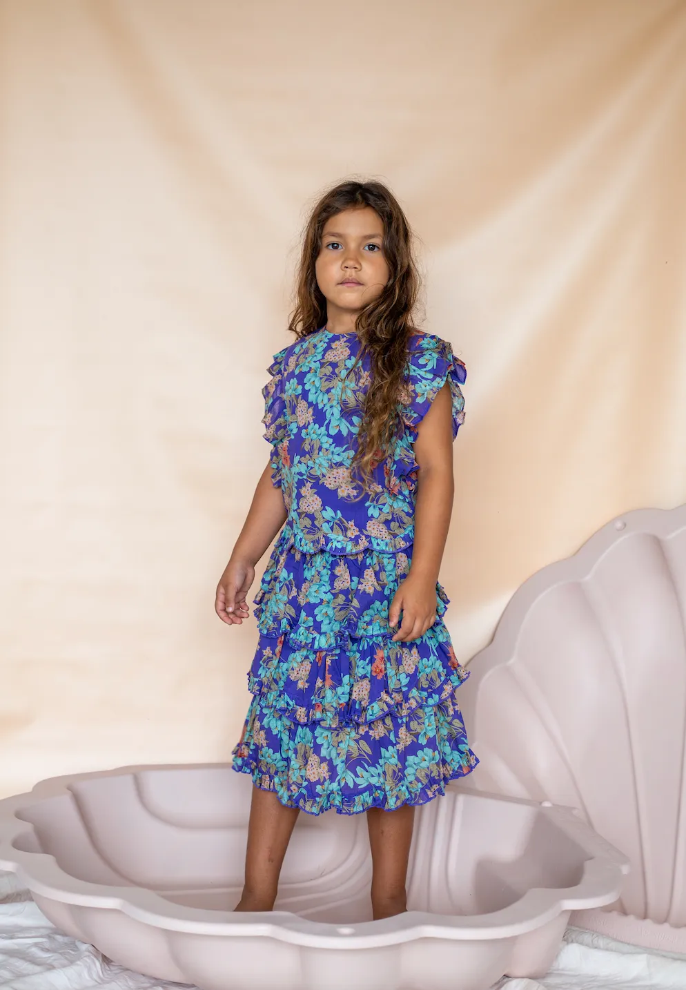 Clementine Skirt - Iris