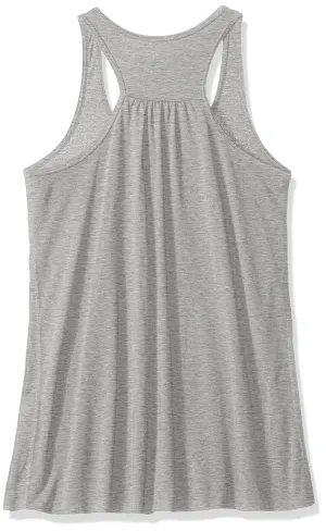 Clementine Women's Petite Plus Pirate Printed Flowy Racerback Tank Top
