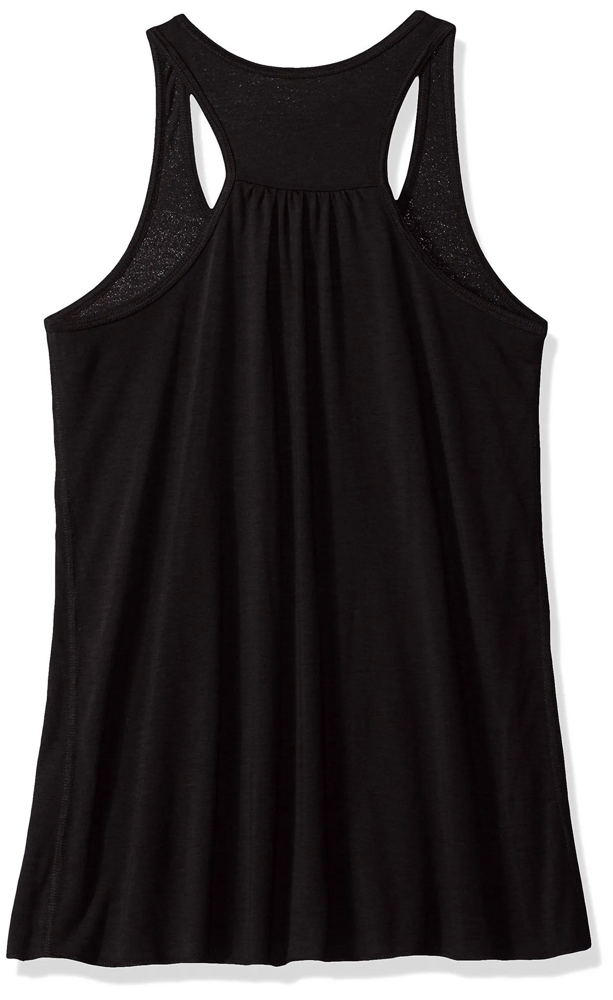 Clementine Women's Petite Plus Pirate Printed Flowy Racerback Tank Top