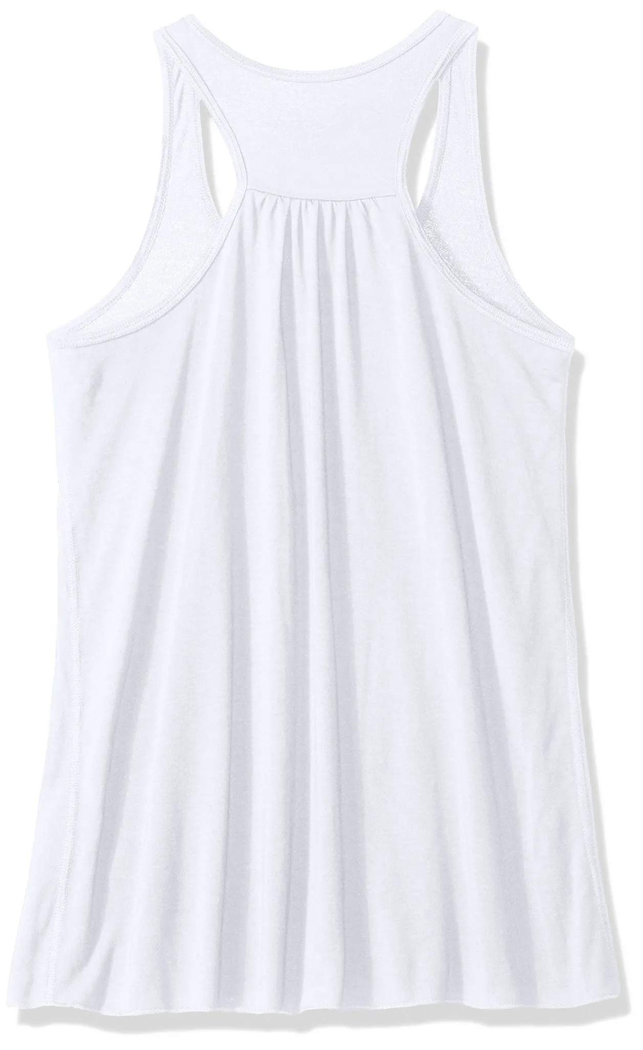 Clementine Women's Petite Plus Pirate Printed Flowy Racerback Tank Top
