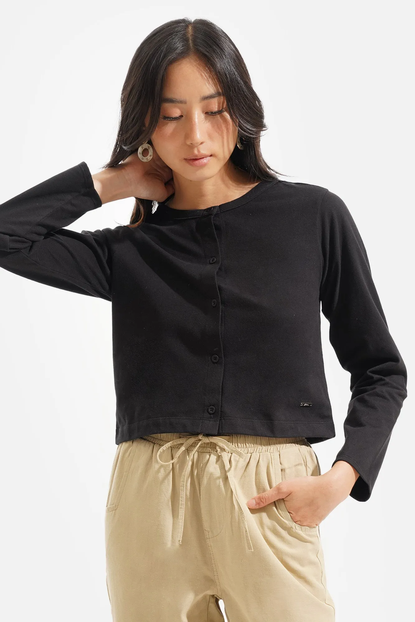Closet Staples Crew Neck Cardigan