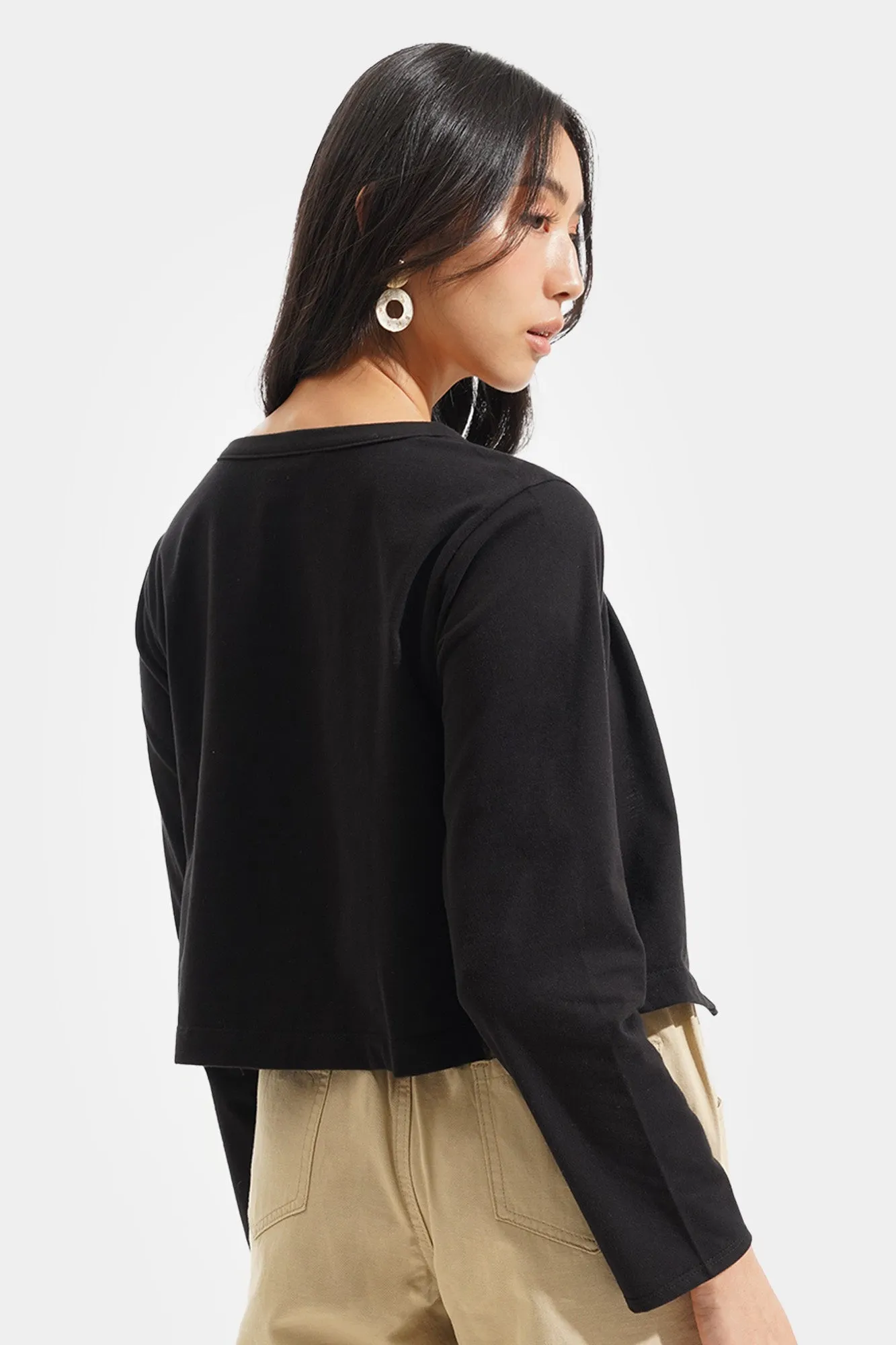 Closet Staples Crew Neck Cardigan