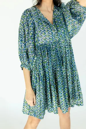 Clover Mini (Navy Peony)