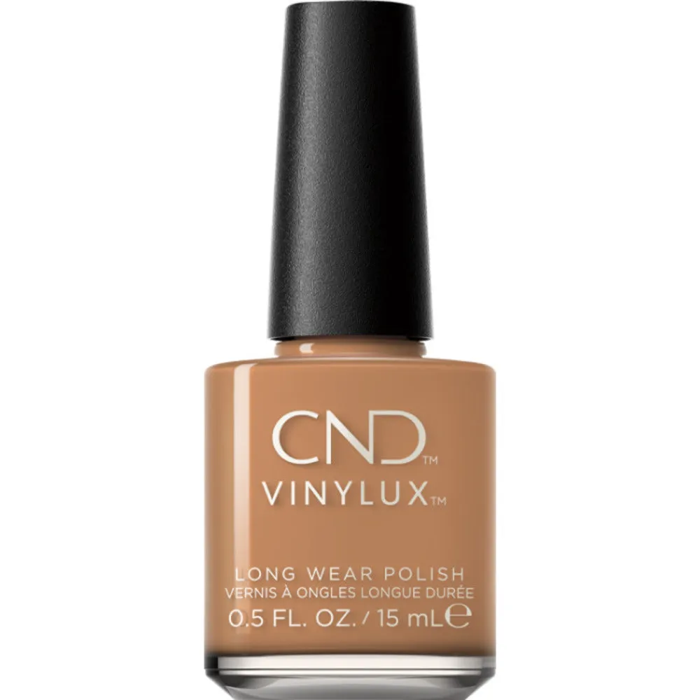 CND Vinylux Colorworld Collection - Running Latte 424 / 0.5 oz. - 7 Day Air Dry Nail Polish