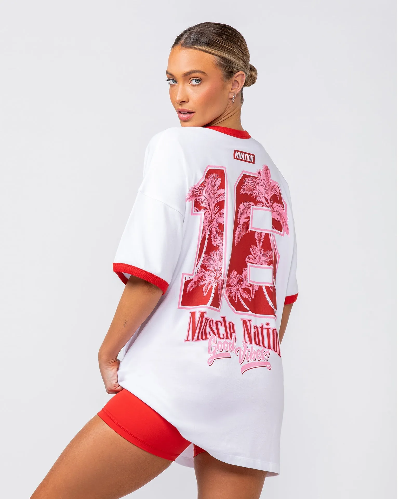 Coast Oversized Tee - White