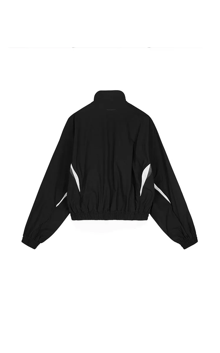 Coat / JNBY Colorblock Fishbone-Fit Jacket