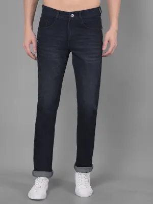 COBB Navy Blue Narrow Fit Premium Jeans