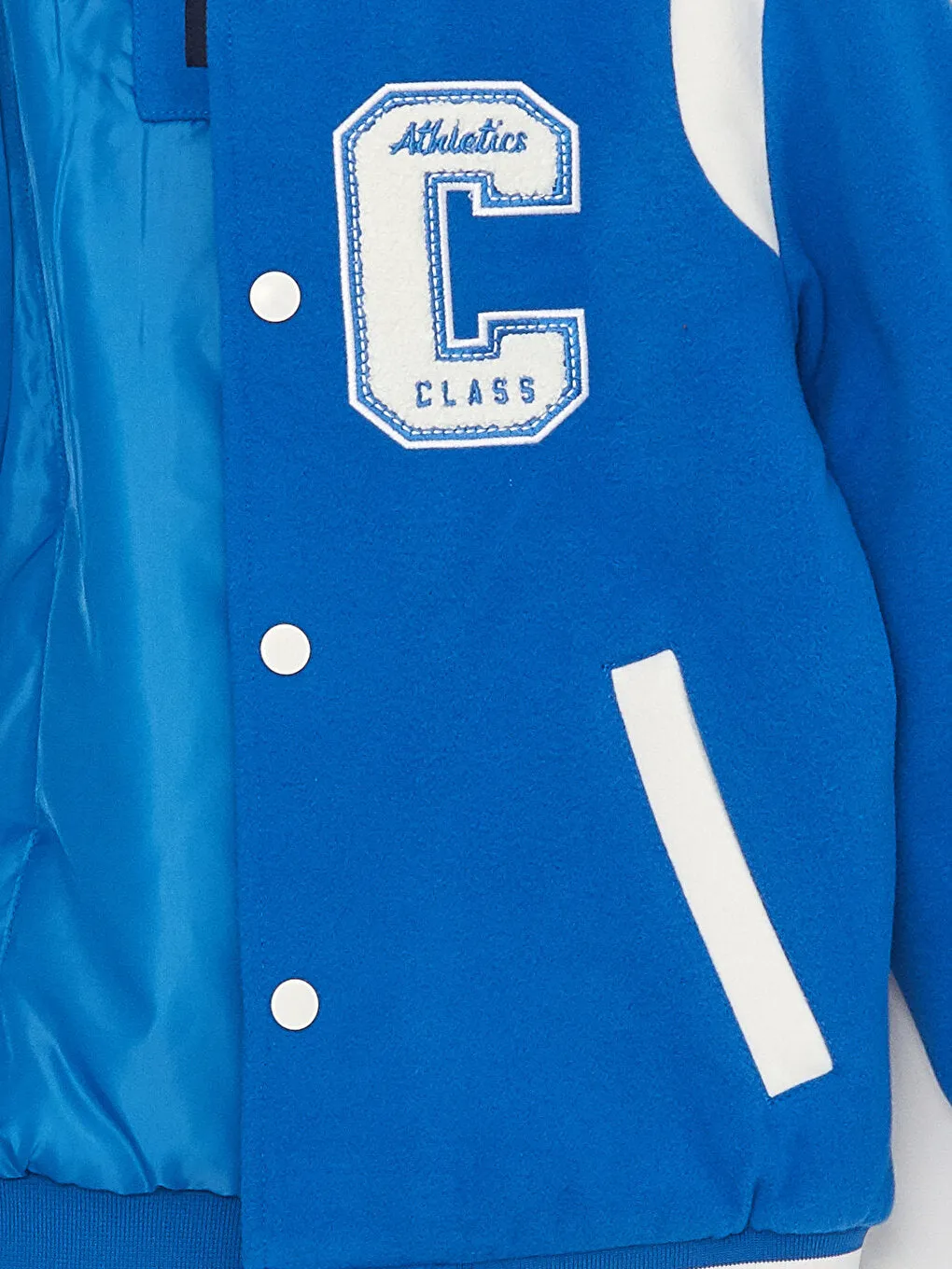 College Collar Boys Cashmere Coat