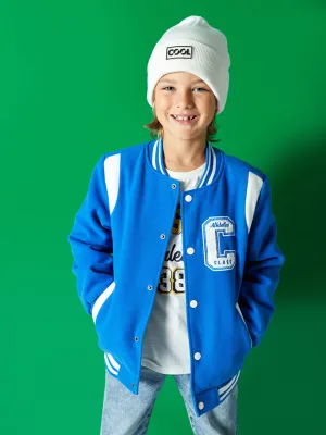 College Collar Boys Cashmere Coat