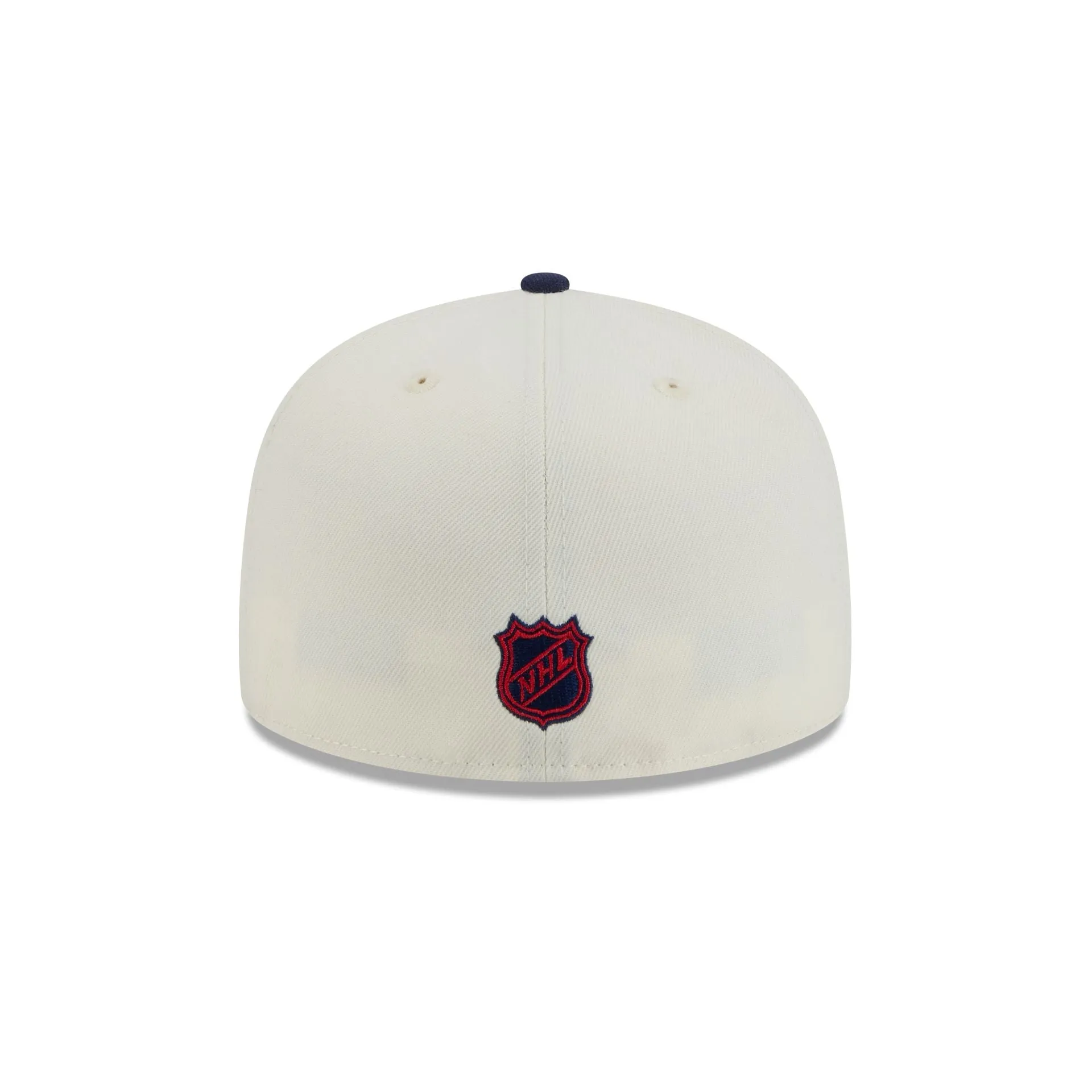 Columbus Blue Jackets Chrome White 59FIFTY Fitted Hat