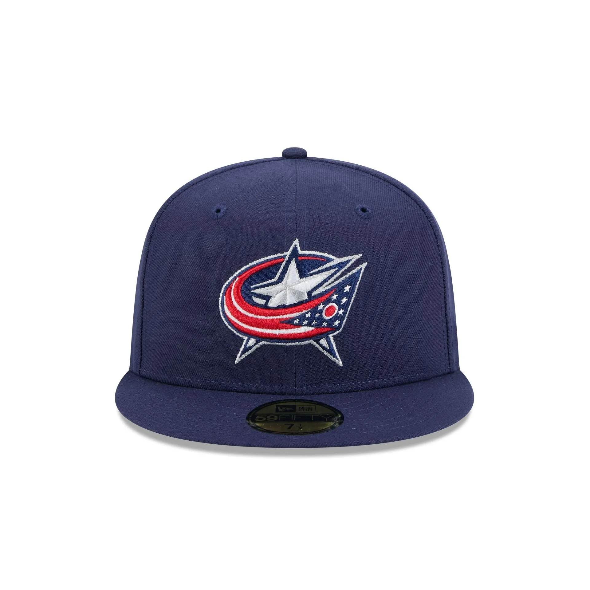 Columbus Blue Jackets Rear Wordmark 59FIFTY Fitted Hat