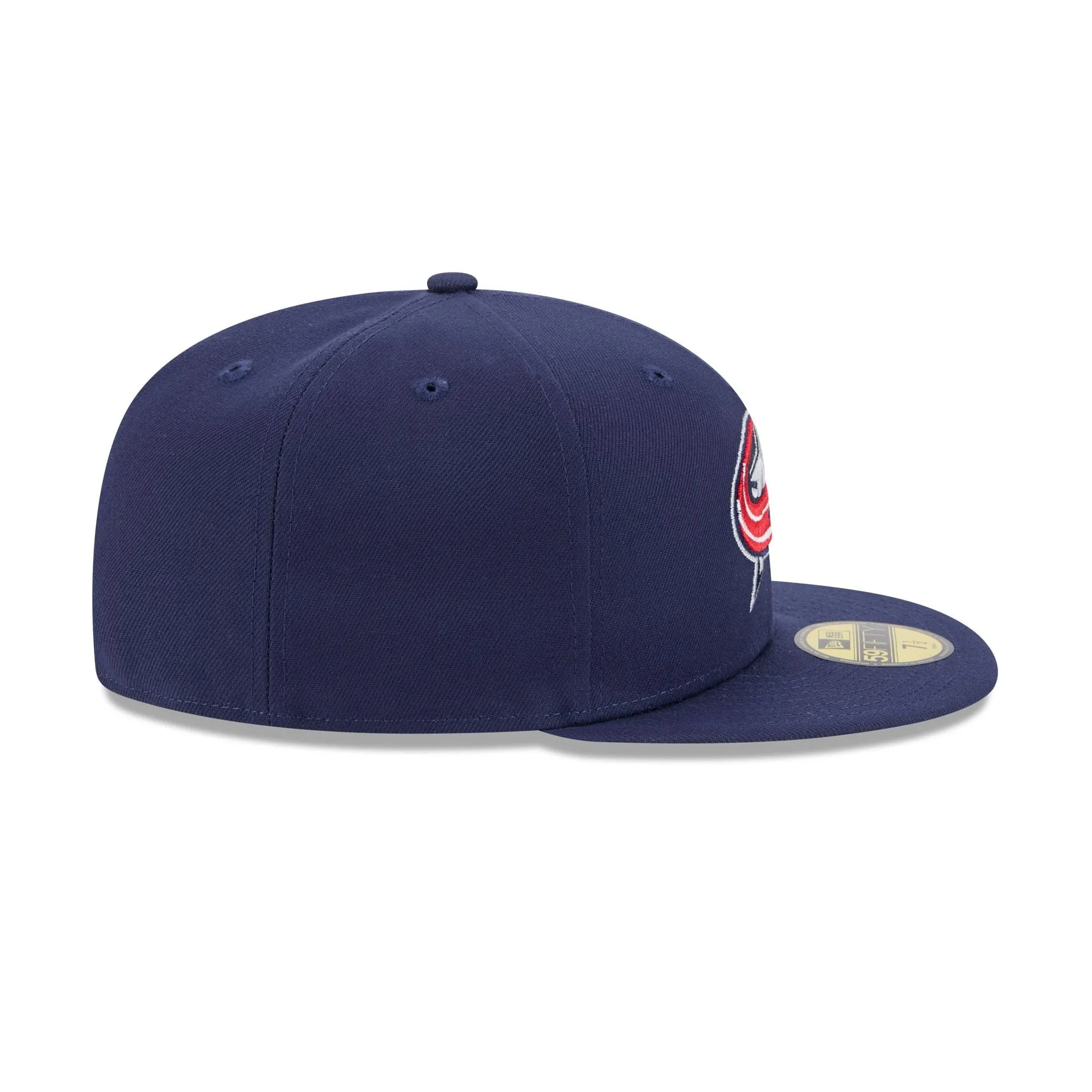 Columbus Blue Jackets Rear Wordmark 59FIFTY Fitted Hat