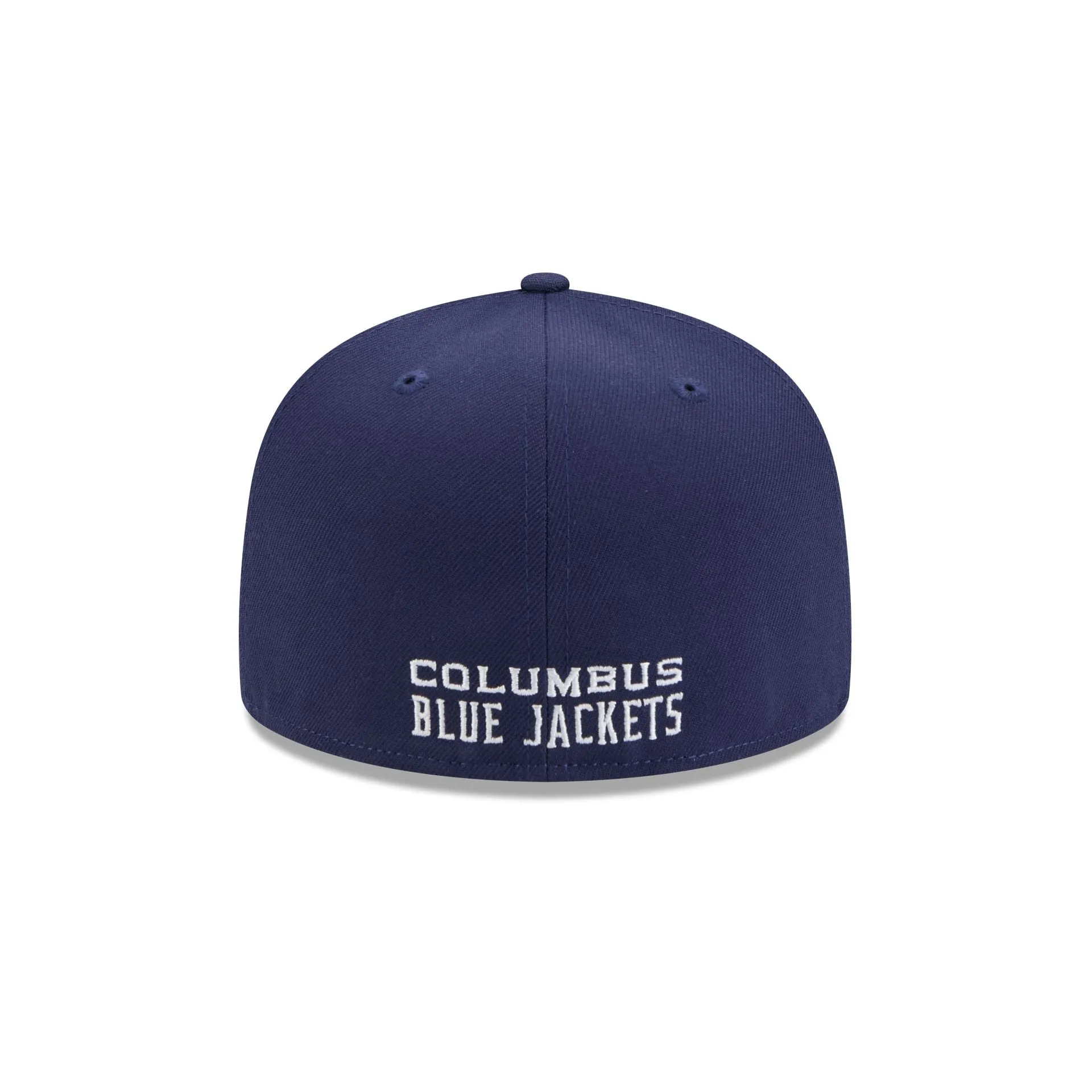 Columbus Blue Jackets Rear Wordmark 59FIFTY Fitted Hat