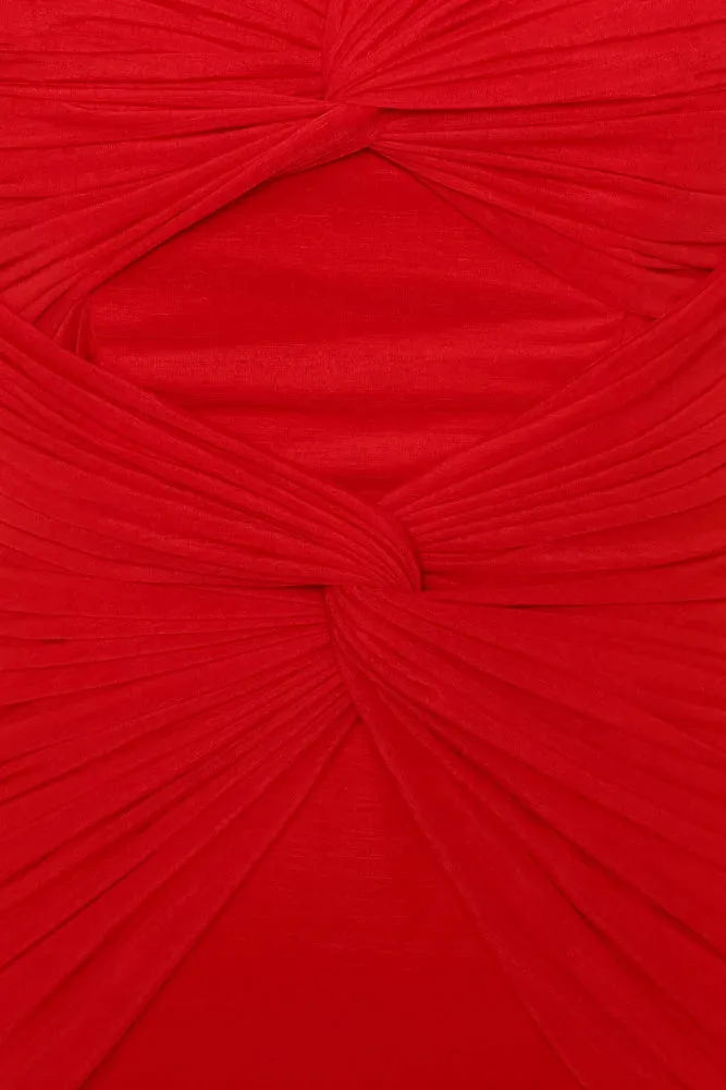 Coming Through Dress Red