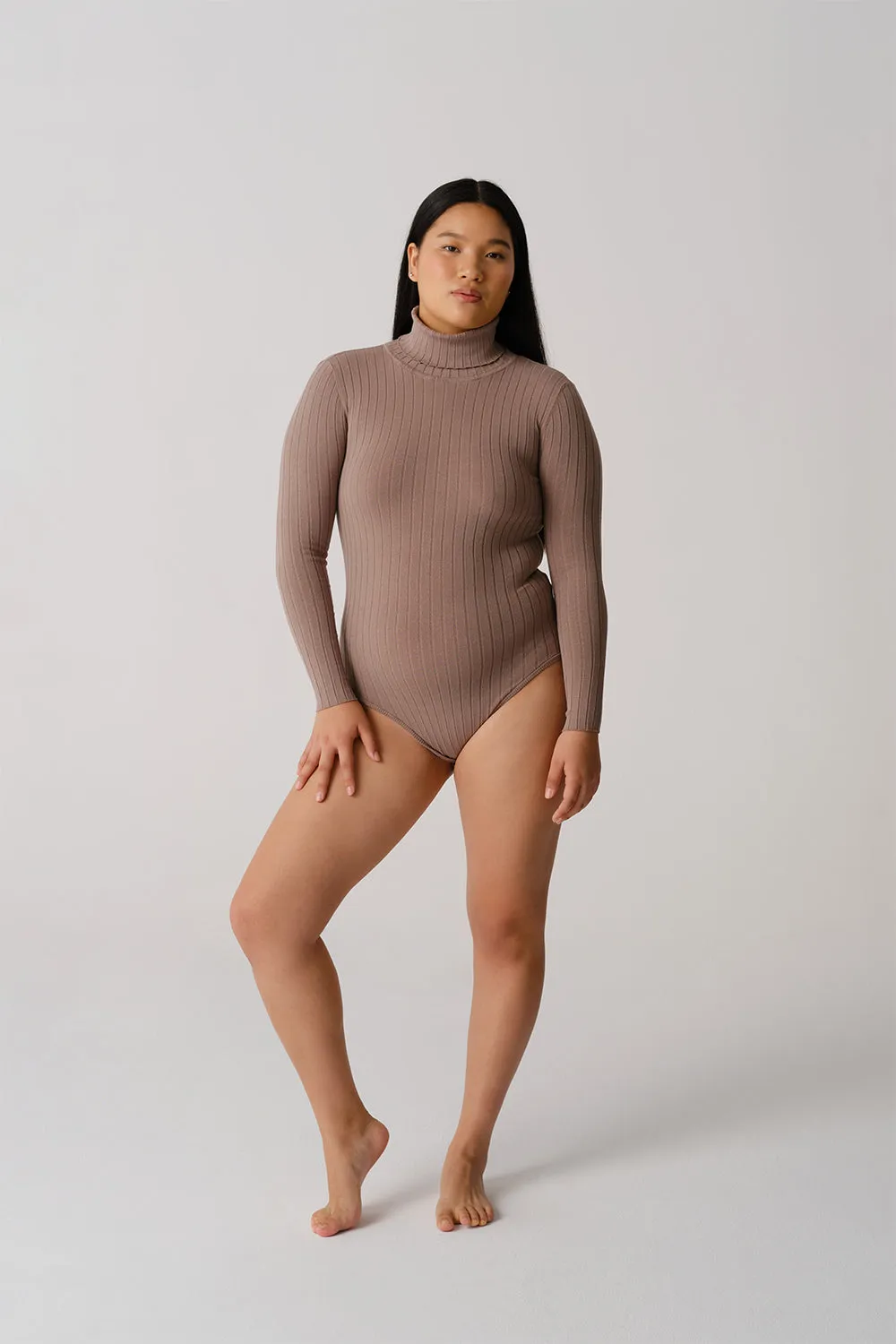Coppi Bodysuit in Gianduia