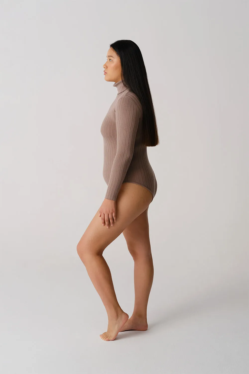 Coppi Bodysuit in Gianduia