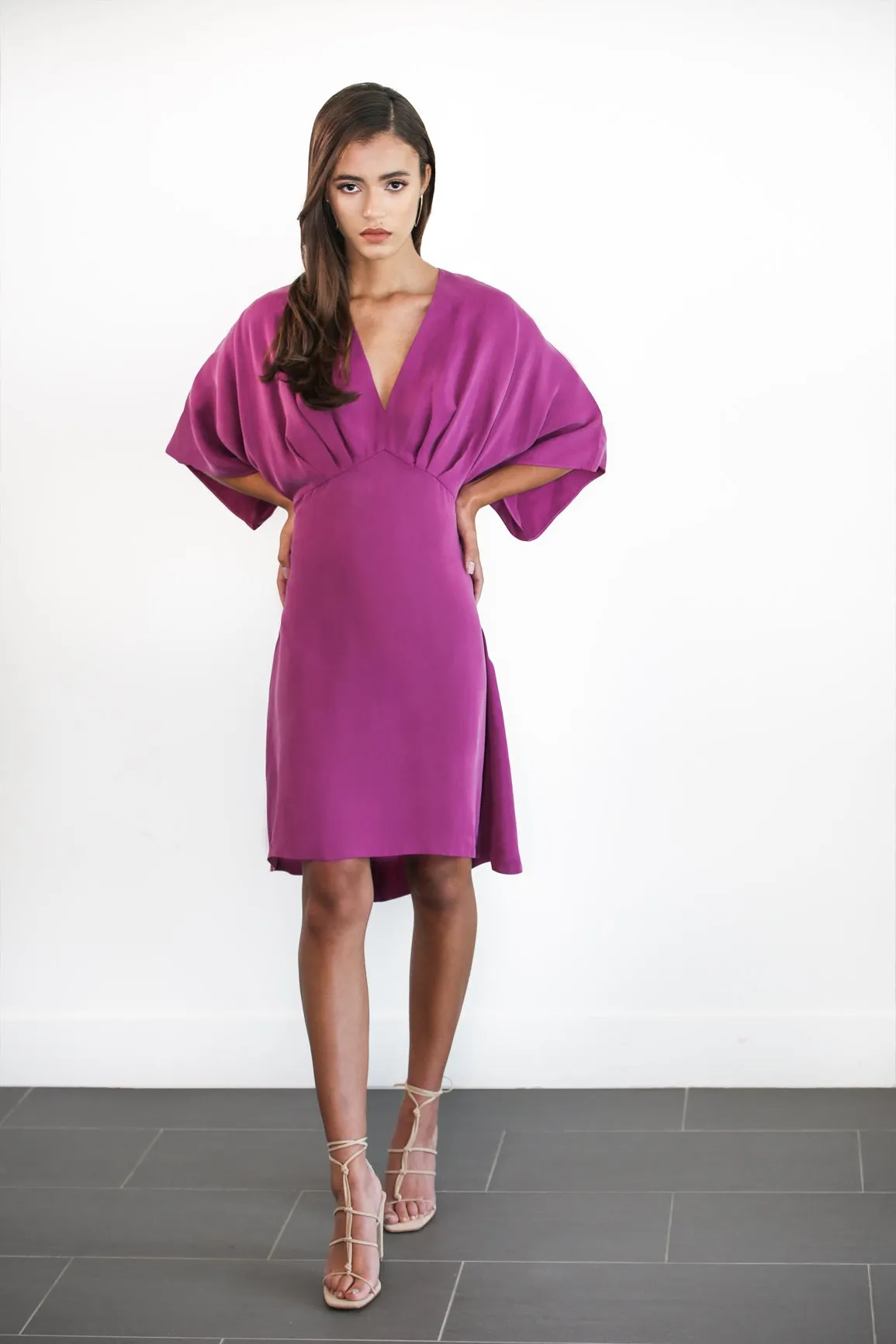 CORA DRESS (CUPRO)