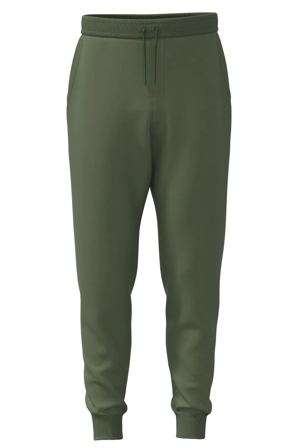 Core Jogger in Moss Green
