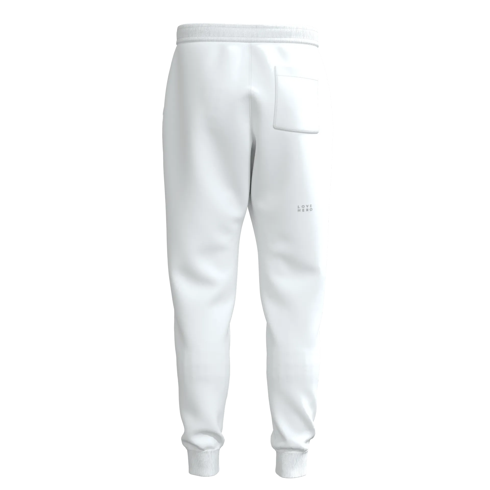 Core Jogger in White