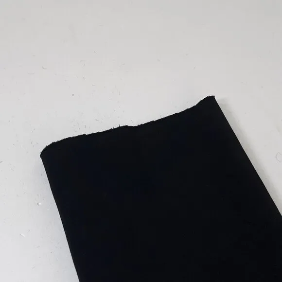 COS Stretch Knit A-Line Black V-Neck Long Sleeve Dress L Office Date Night