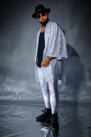 Cosmic Super Sparkle White Kimono
