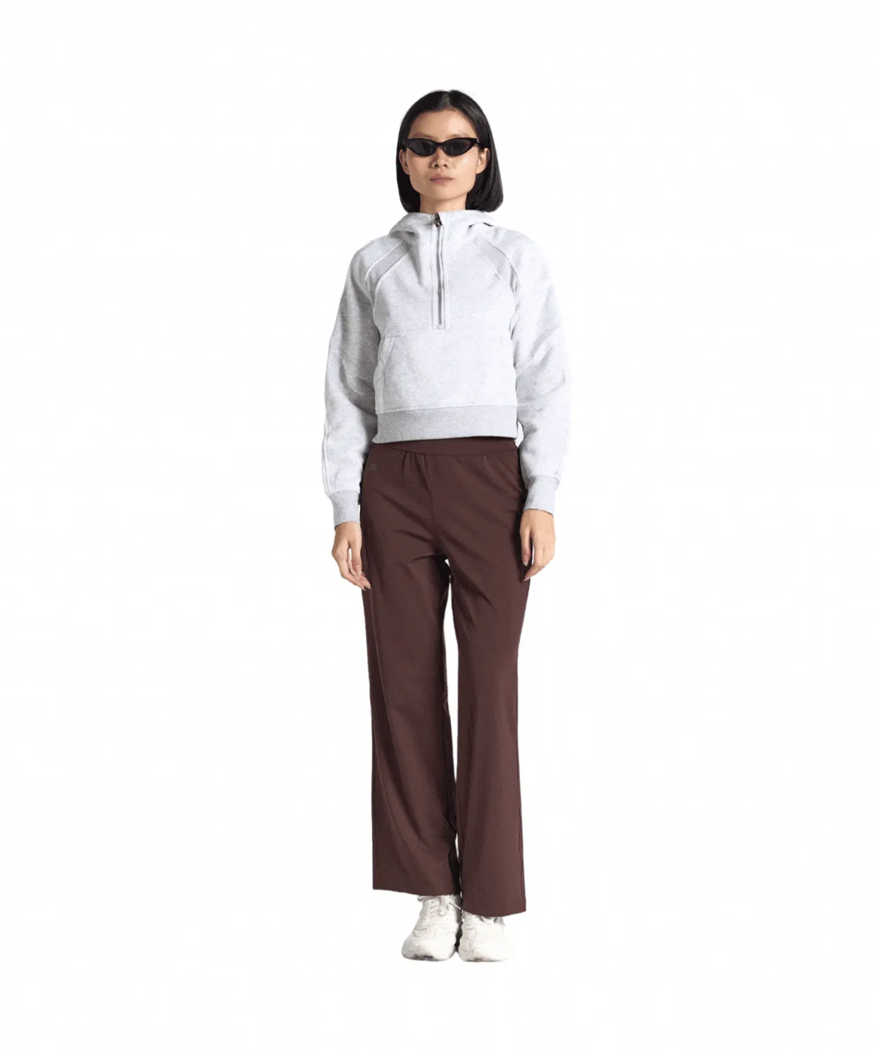 CozyEase Oversized Half-Zip Hoodie