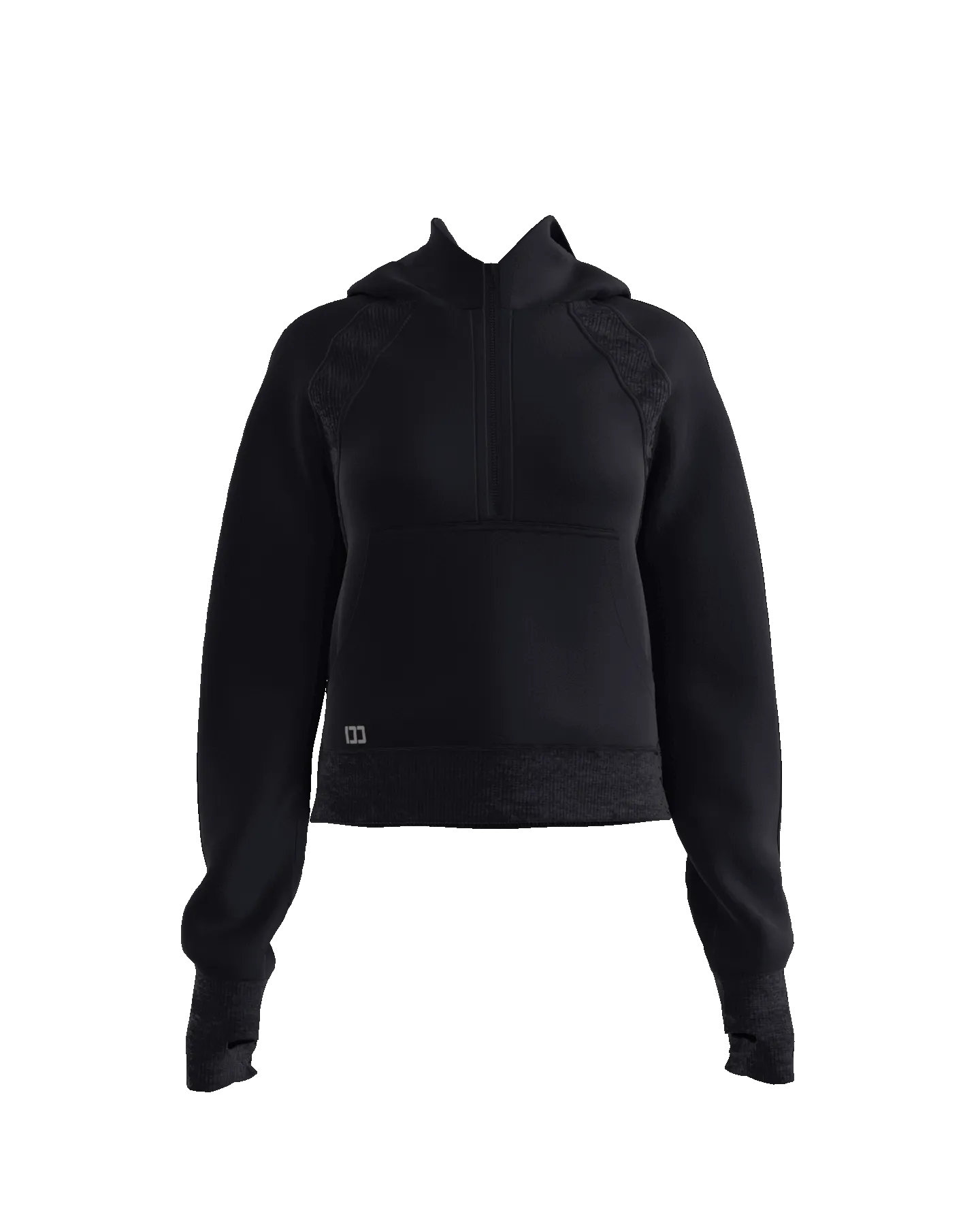 CozyEase Oversized Half-Zip Hoodie