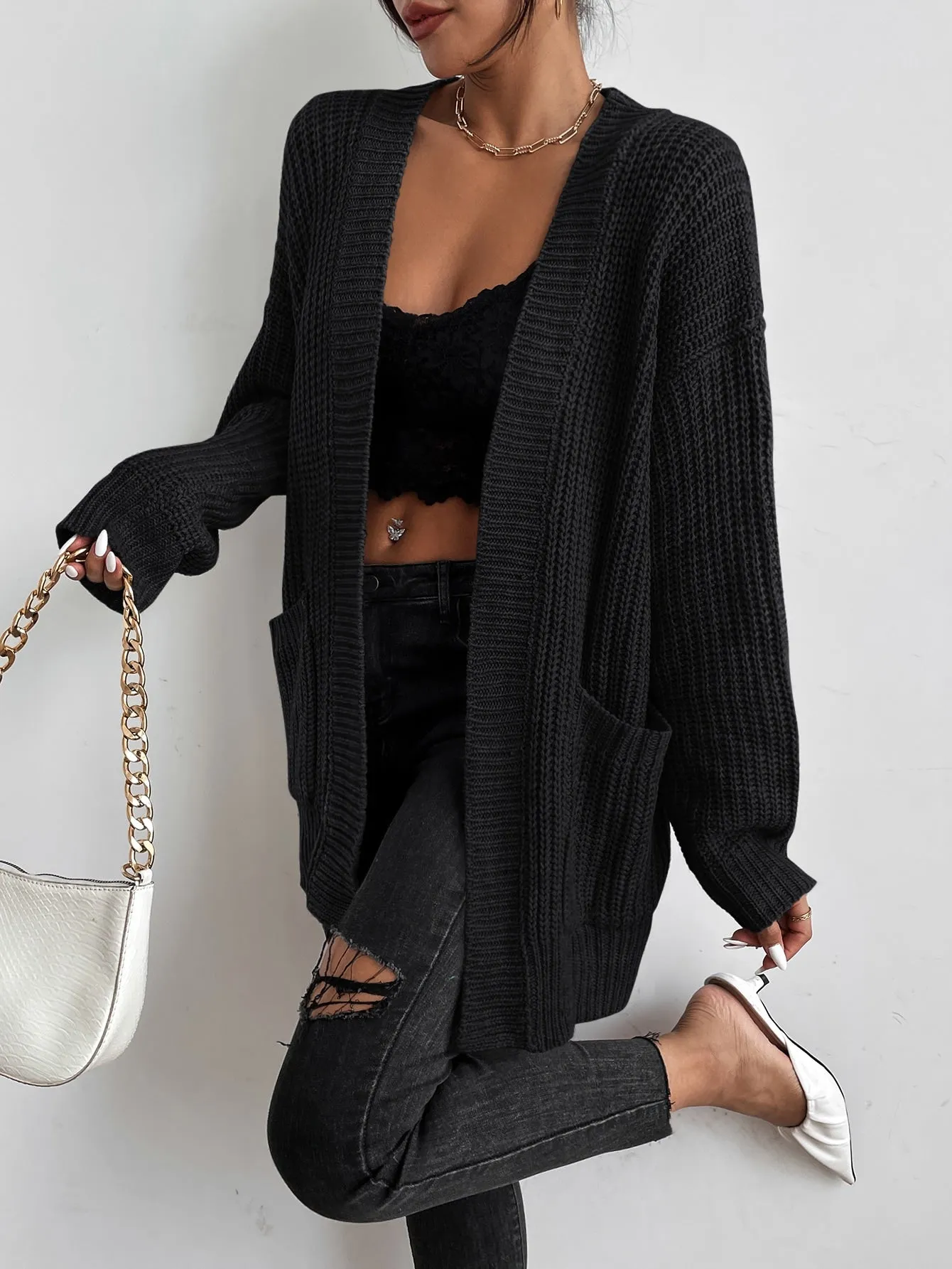 Cárdigan Acampanado Cherry Vibes | Moda Chic en