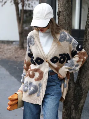Cárdigan Aveloria: Estilo Oversized en Cherry Vibes