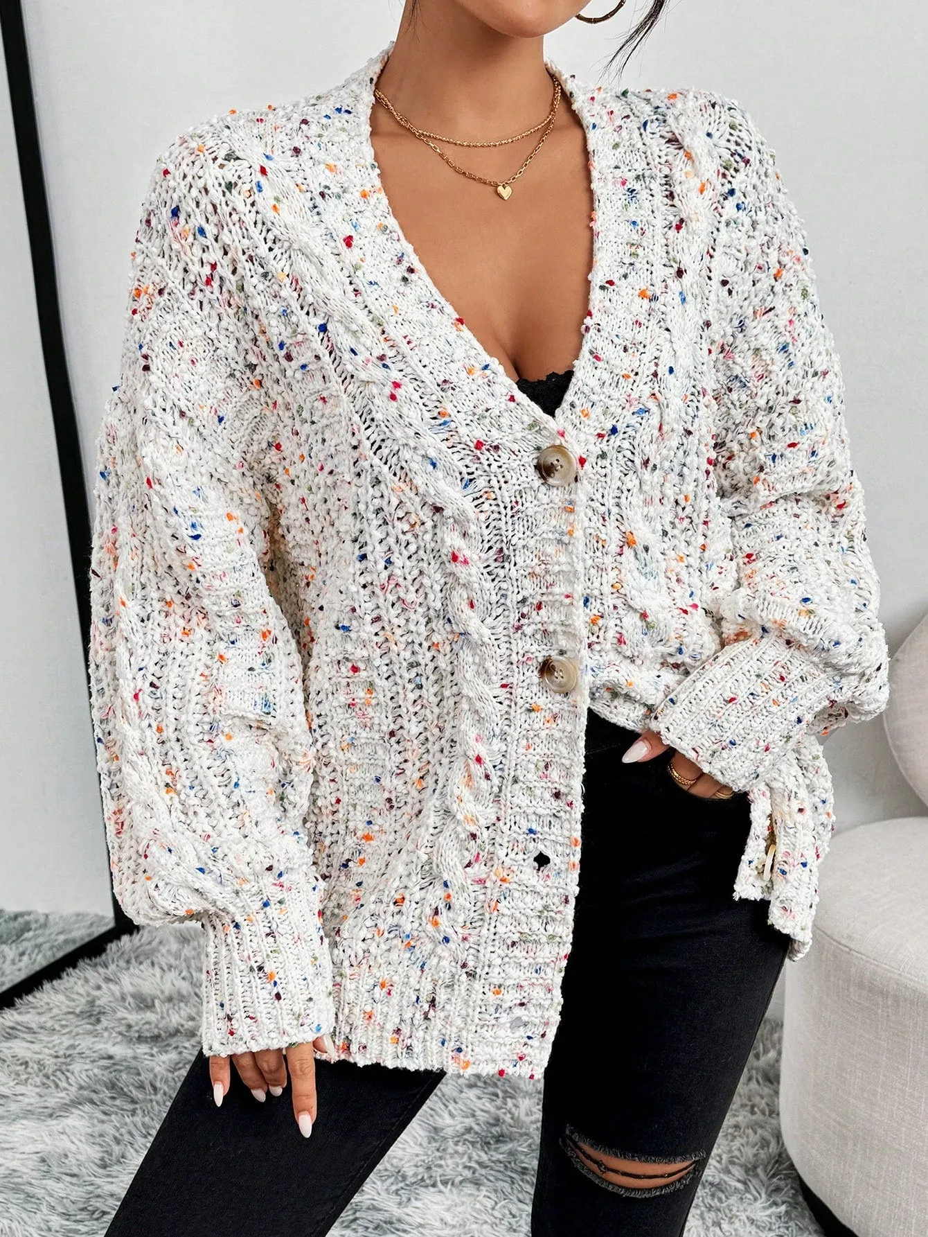 Cárdigan ChicEase de Cherry Vibes para tu look diario 🌟