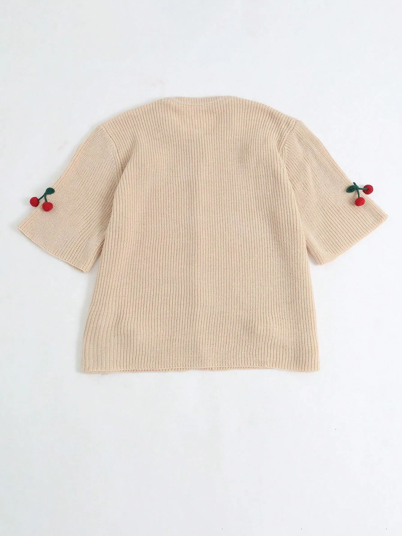 Cárdigan holgado Cherry Vibes con cerezas para mujer 🍒