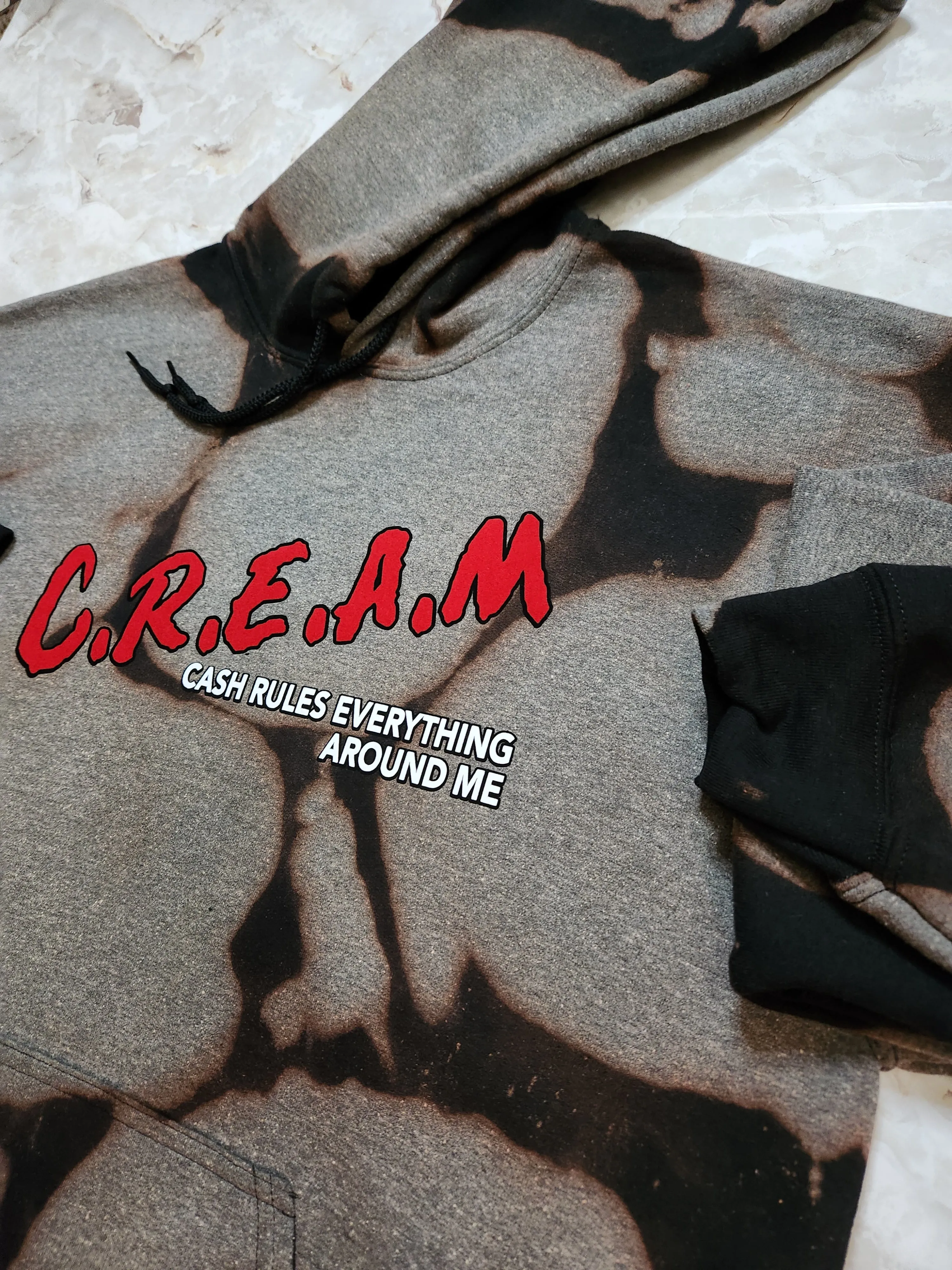 C.R.E.A.M Hoodie (Distressed)