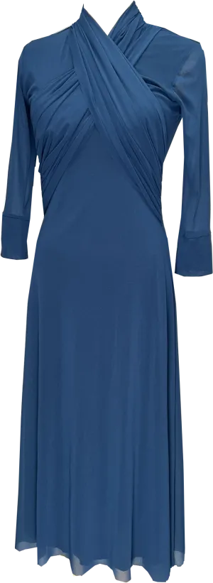 Criss Cross Draped Dress
