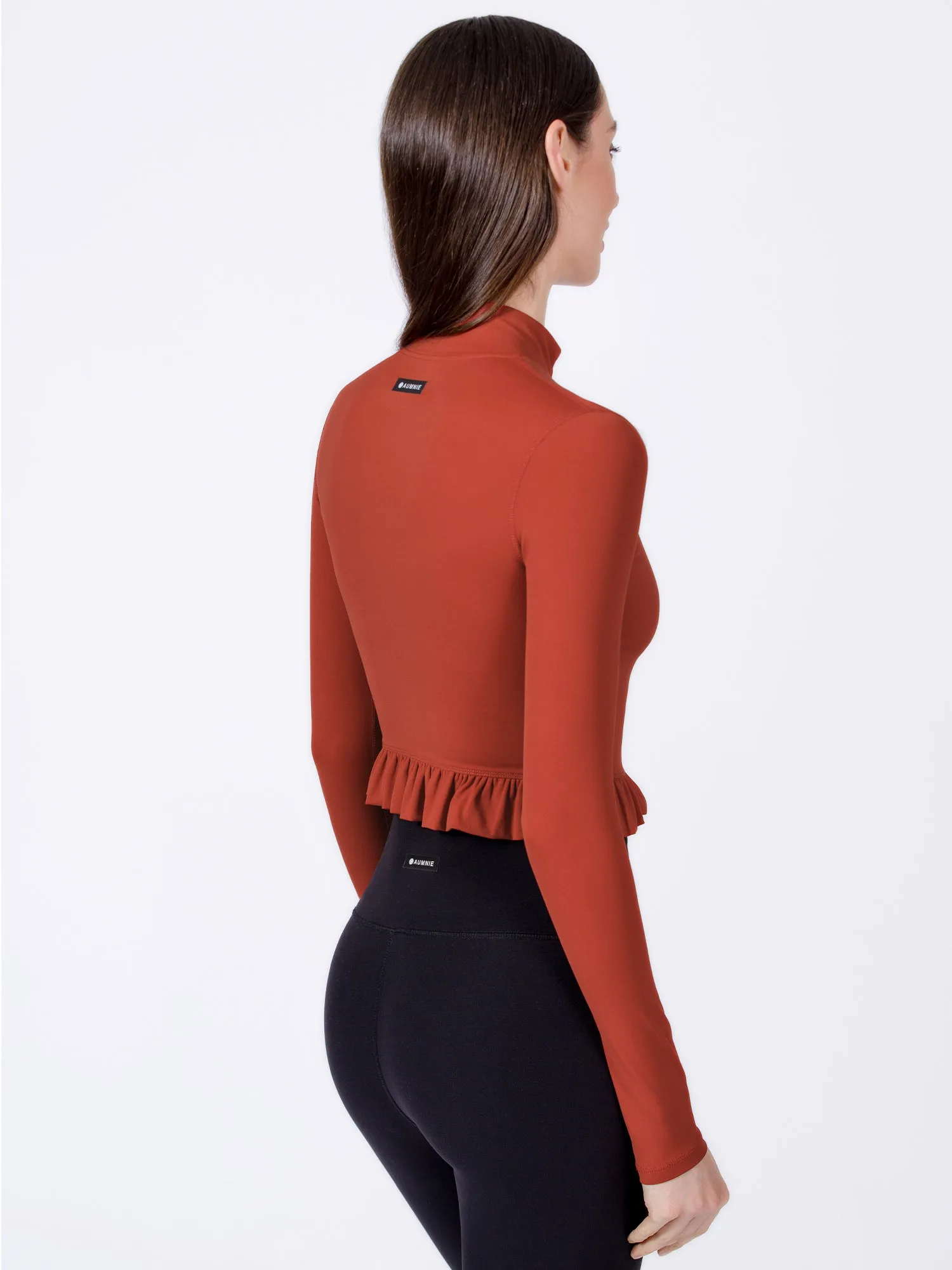 CROPPED RUFFLES JACKET, DAWN