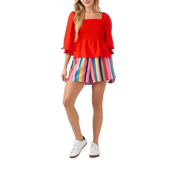 CROSBY by MOLLIE BURCH Vibrant Boardwalk Sara Short size M