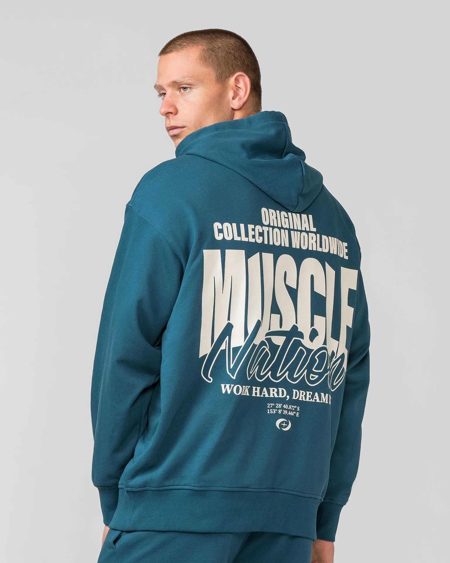 Culture Hoodie - Tidal Teal